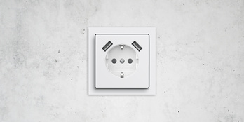 SCHUKO® USB-Steckdose bei Elektro Steber GmbH & Co. KG in Weil