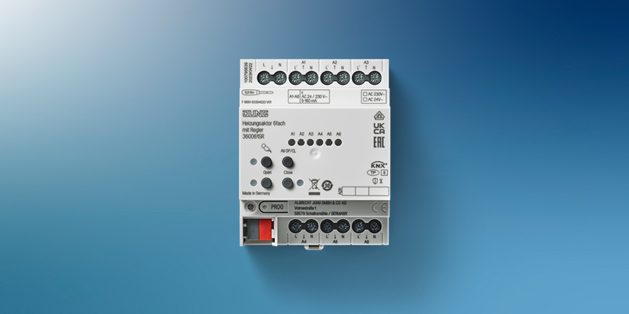 KNX Heizungsaktor 6-fach bei Elektro Steber GmbH & Co. KG in Weil