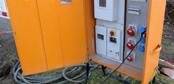 Baustrom bei Elektro Steber GmbH & Co. KG in Weil