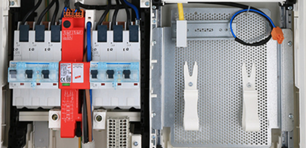 Hausanschluss, Zähler und Unterverteiler bei Elektro Steber GmbH & Co. KG in Weil