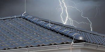 Äußerer Blitzschutz bei Elektro Steber GmbH & Co. KG in Weil