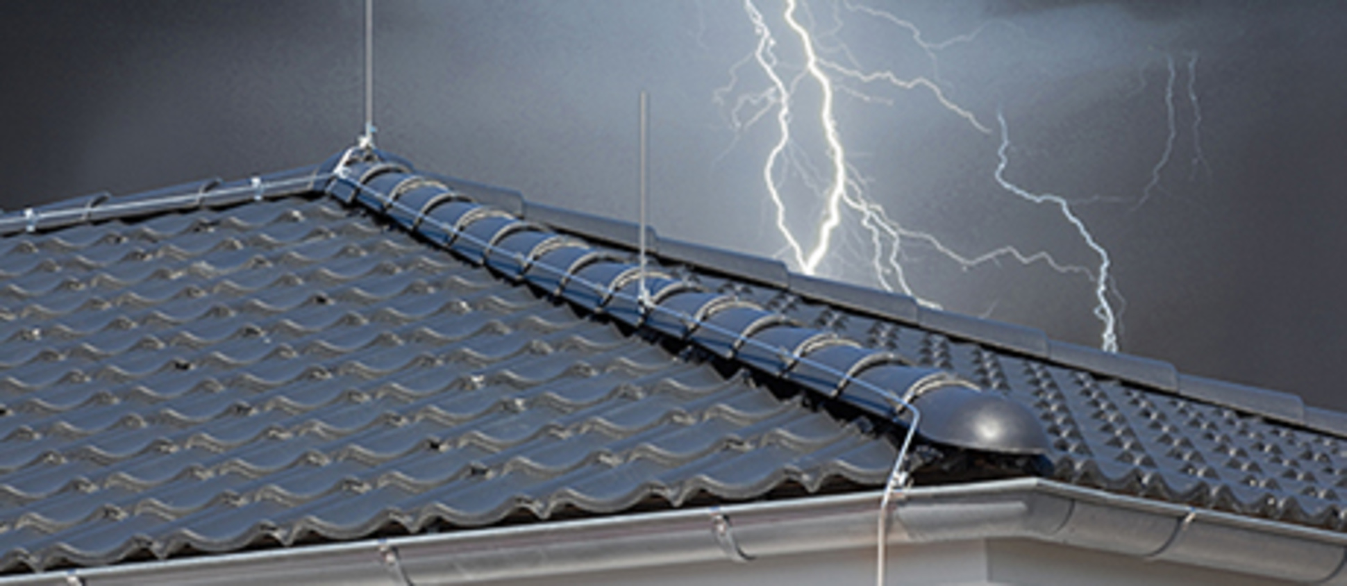 Äußerer Blitzschutz bei Elektro Steber GmbH & Co. KG in Weil