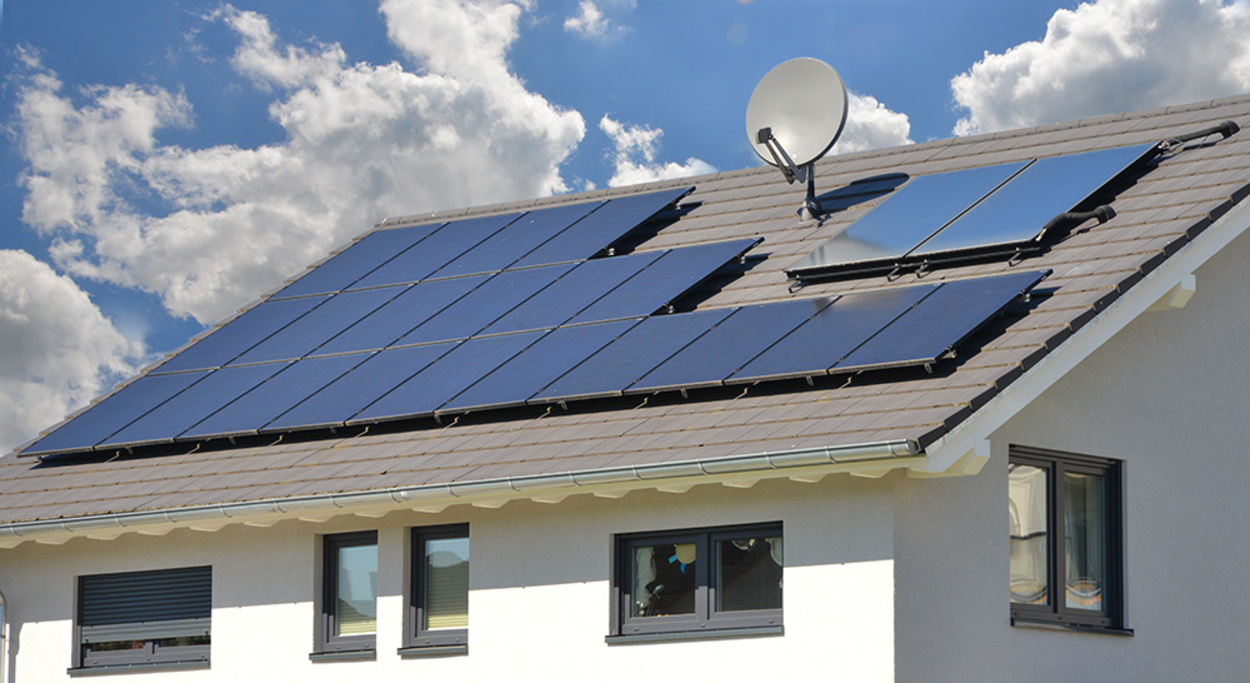 Photovoltaik bei Elektro Steber GmbH & Co. KG in Weil